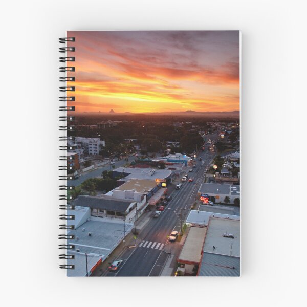 Item preview, Sunset Over Bulcock Street, Caloundra designed and sold by AdamDonnelly.