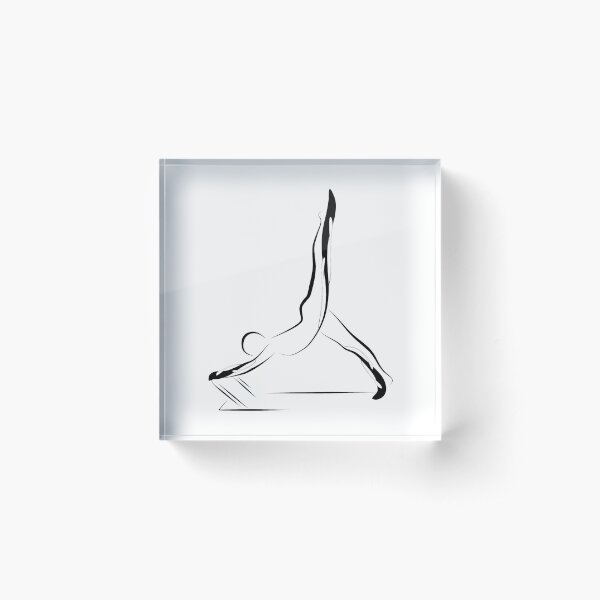 Item preview, Arabesque reformer pilates pose designed and sold by sashica.