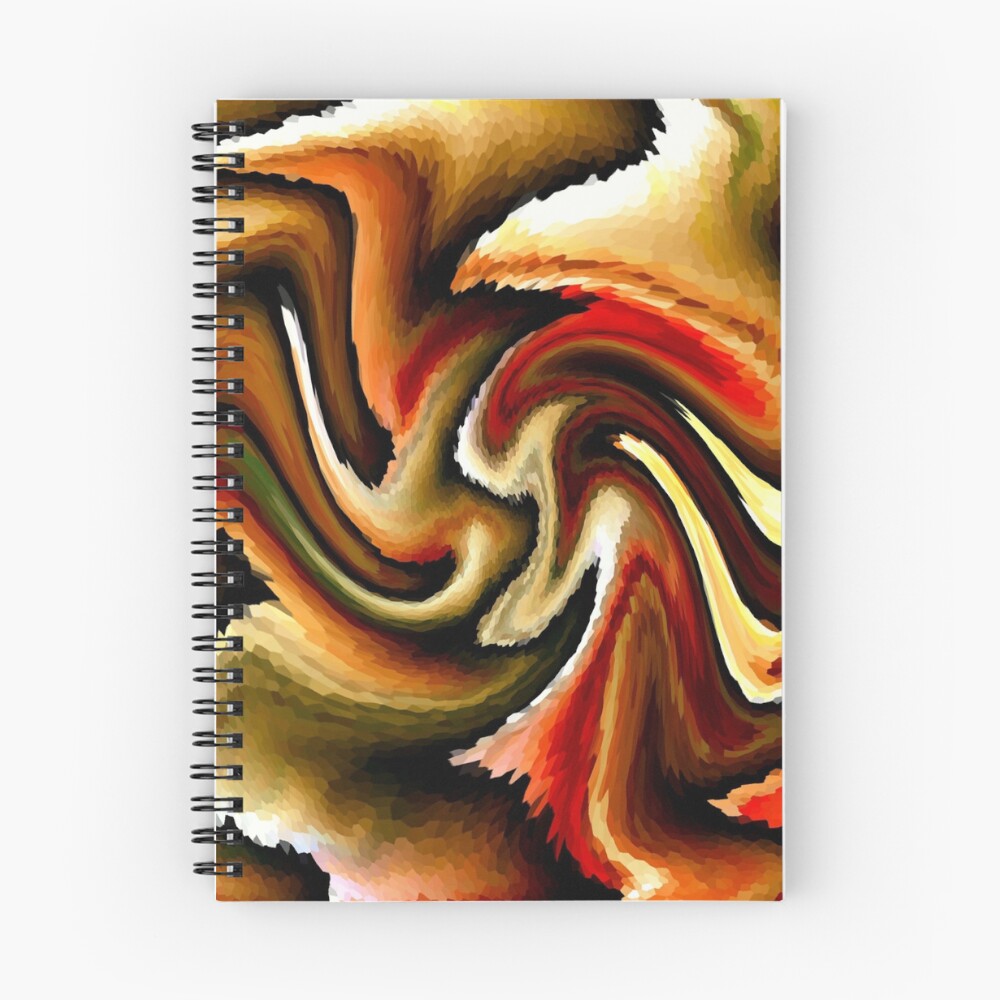 Vista previa del artículo con la obra «Cuaderno de espiral», diseñado y vendido por RuthPalmer.