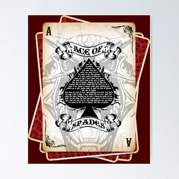 ACE OF SPADES（エース・オブ・スペーズ）非売品ポスター