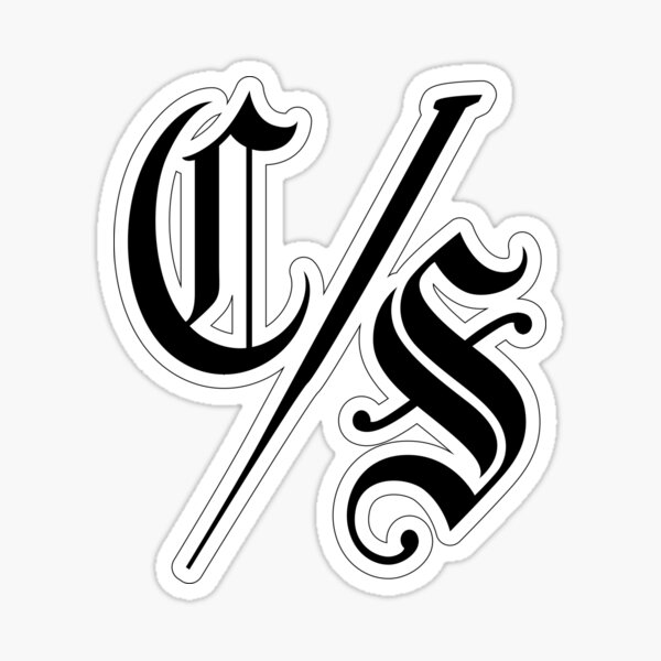 Con Safos Chicano Black Grey Tattoo Sticker