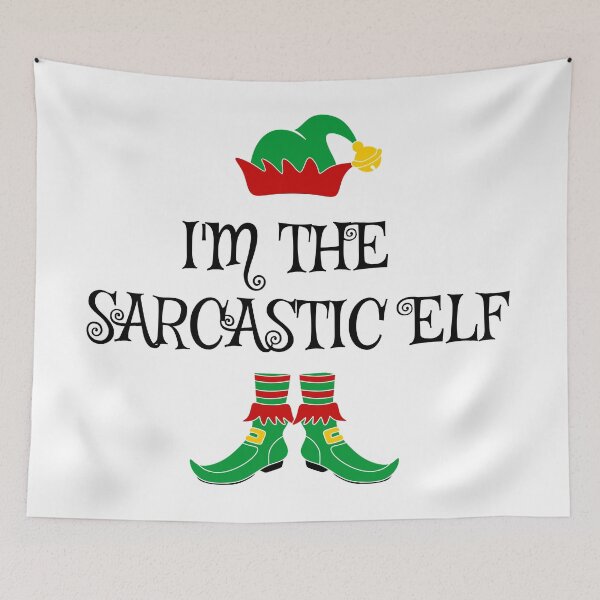 Item preview, I'm The Sarcastic Christmas Elf designed and sold by Meteor77.