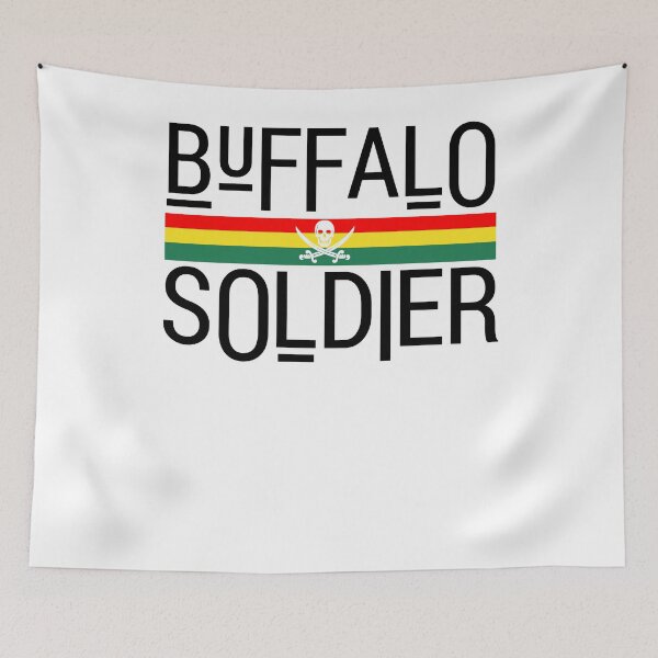 Item preview, Buffalo Soldier! Rastafarian Culture  designed and sold by JukeLox.