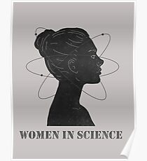 Frauenmarsch für die Wissenschaft Poster