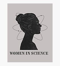 Frauenmarsch für die Wissenschaft Fotodruck