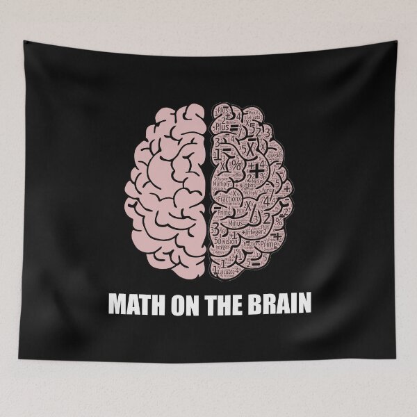 Item preview, Math Brain designed and sold by customshirtgirl.