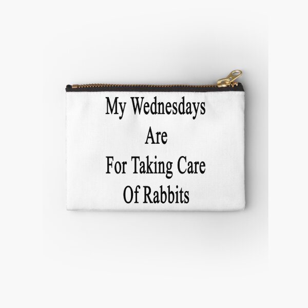 Item preview, My Wednesdays Are For Taking Care Of Rabbits  designed and sold by supernova23.