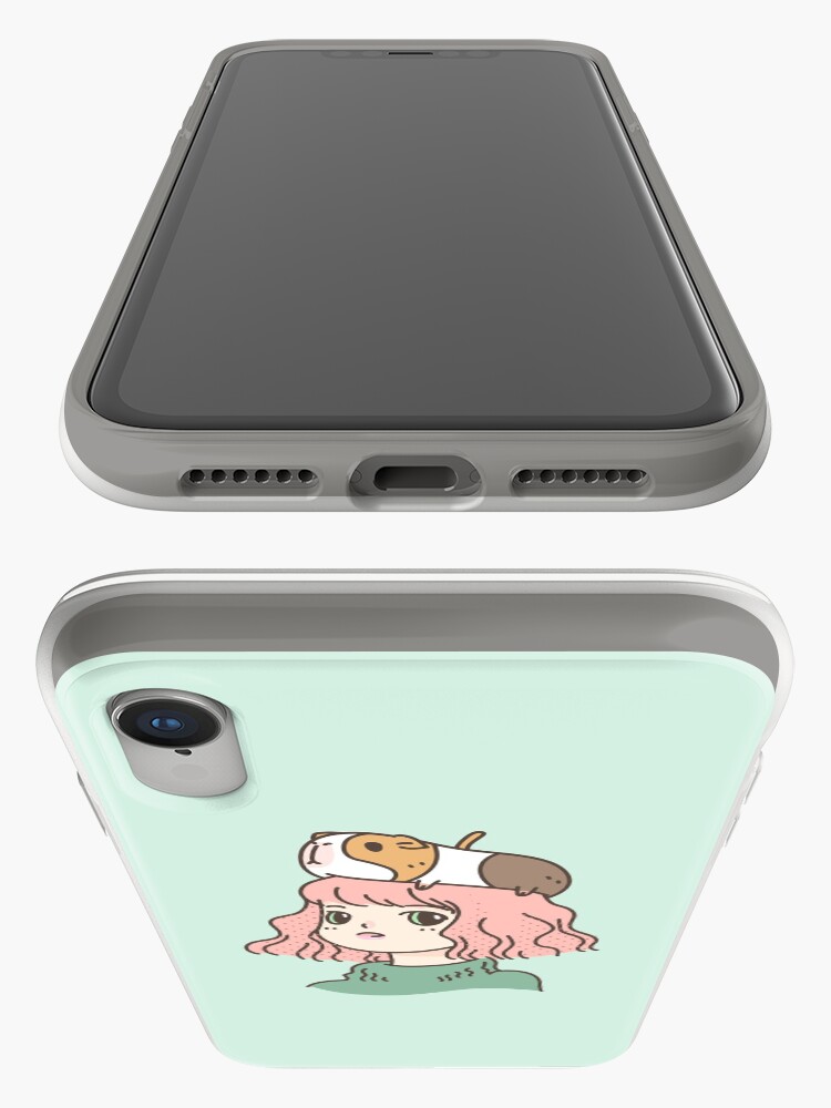 Thumbnail 3 of 5, iPhone Case, Guinea pig lady designed and sold by Miri-Noristudio.