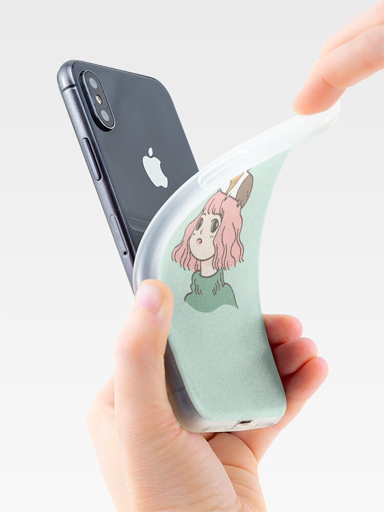 Thumbnail 4 of 5, iPhone Case, Guinea pig lady designed and sold by Miri-Noristudio.