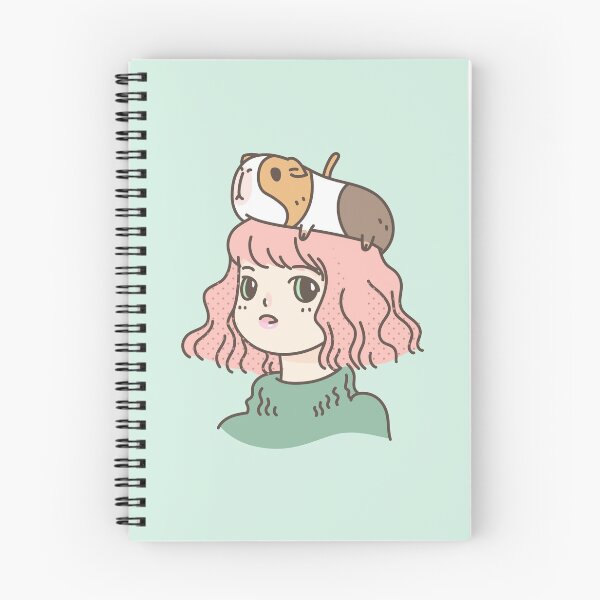 Item preview, Guinea pig lady  designed and sold by Miri-Noristudio.