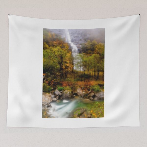 Item preview, Waterfall and mountain stream designed and sold by Roberto Pagani.