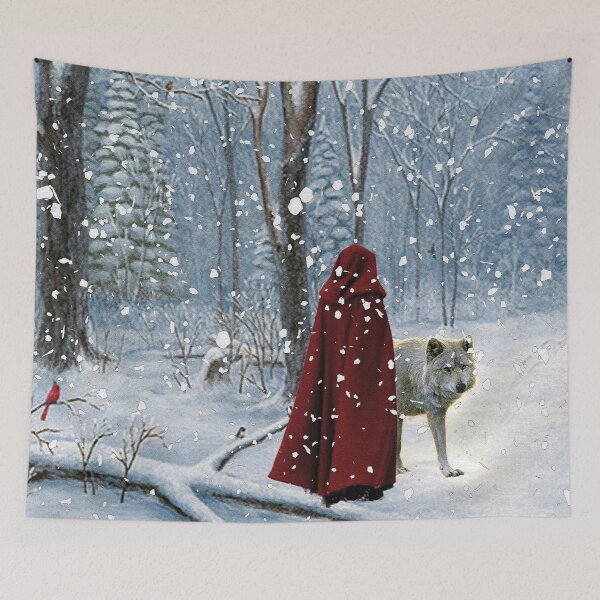 Item preview, Riding Hood's Wolf Winter Dream designed and sold by Luna-Mac.