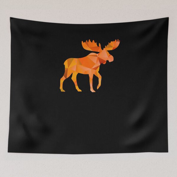 Item preview, Moose Make Me Happy Cute I Love Alaska Moose Geometric designed and sold by KNUXX Shop.