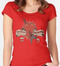 irull Tom penu Petty and The Heartbreakers logo 2018 2019 Women's Fitted Scoop T-Shirt
