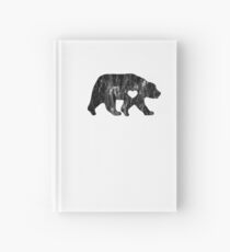 I Love Bears Black Grizzly Brown Polar Cub Hardcover Journal