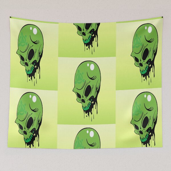 Item preview, Toxic Skull designed and sold by JenBoyte.