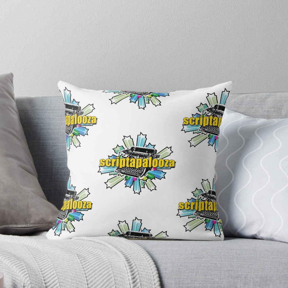 Item preview, Throw Pillow designed and sold by Scriptapalooza.