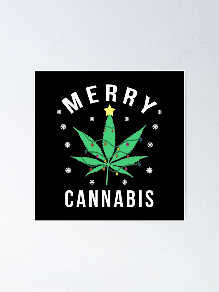  Hoja de marihuana para fumar de Navidad X-Mas Stoner