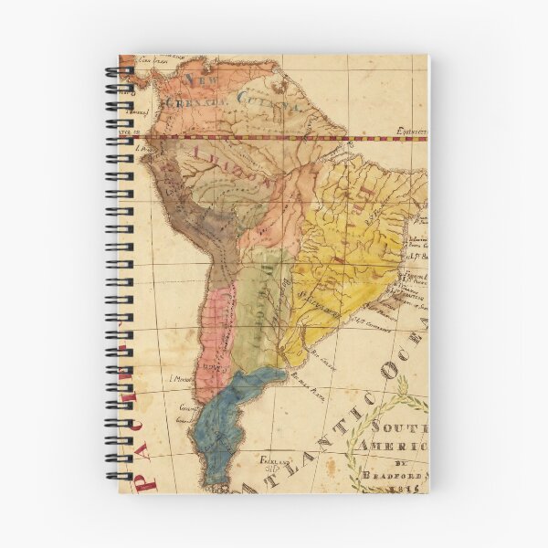 Item preview, Vintage Map of South America (1816) designed and sold by BravuraMedia.