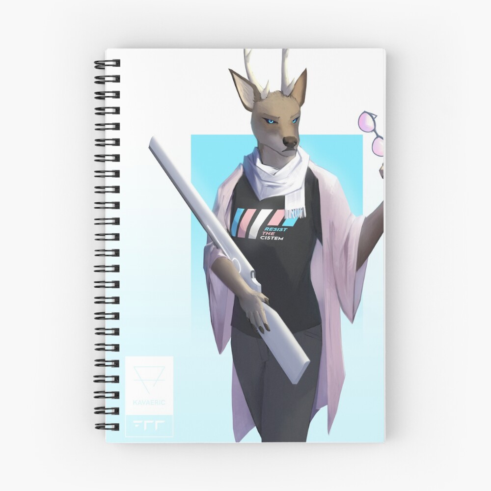 Item preview, Spiral Notebook designed and sold by Kavaeric.