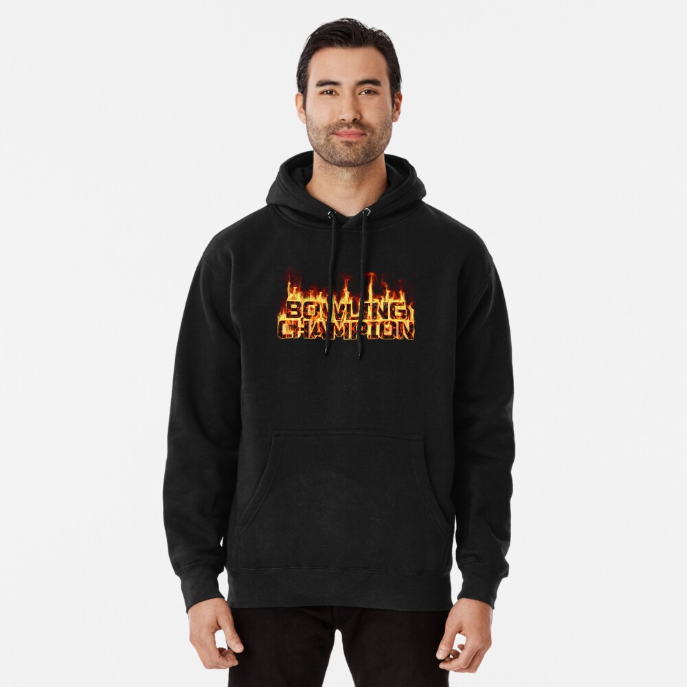 champion flame hoodie