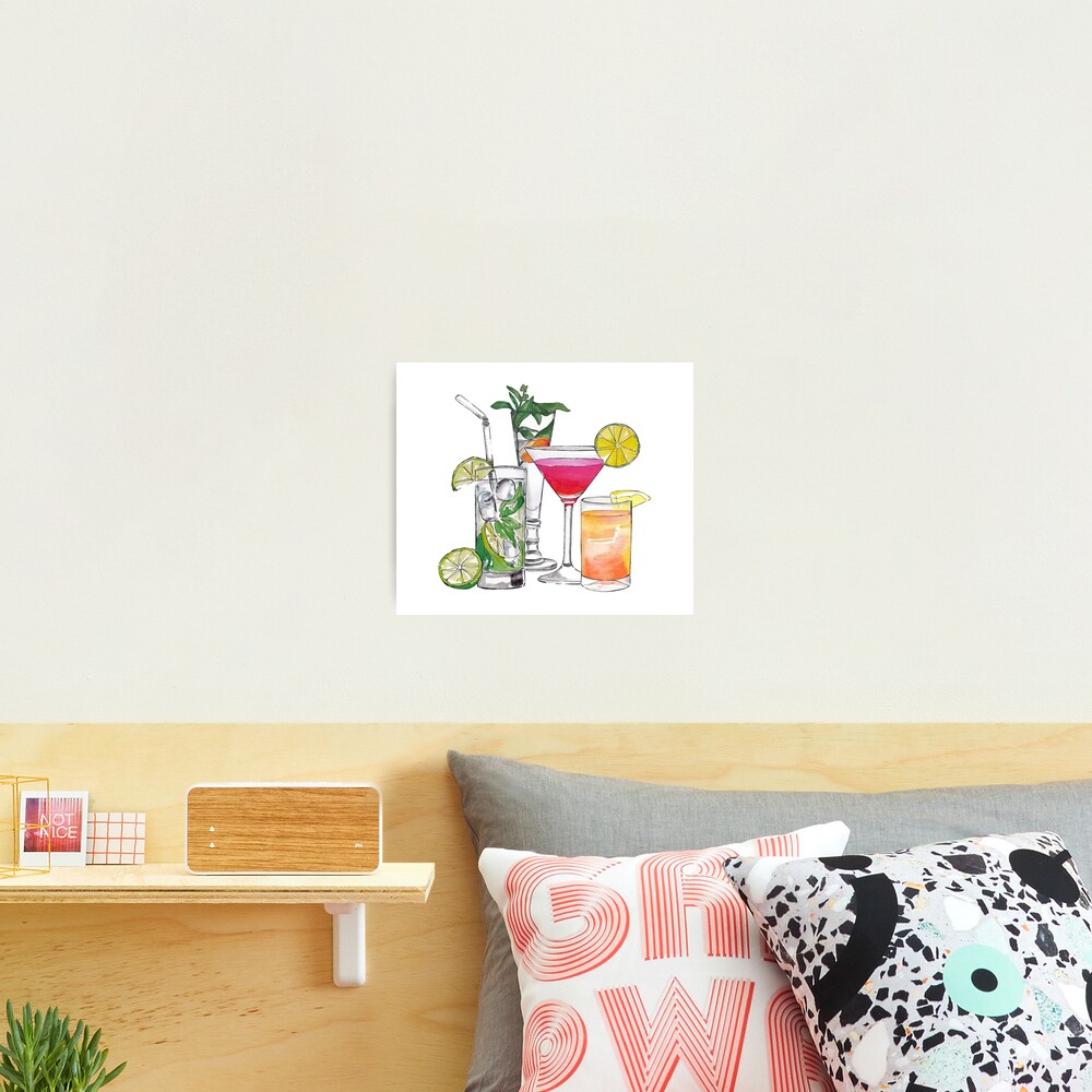 Alcohol Drinks Tapestry Photographic Print