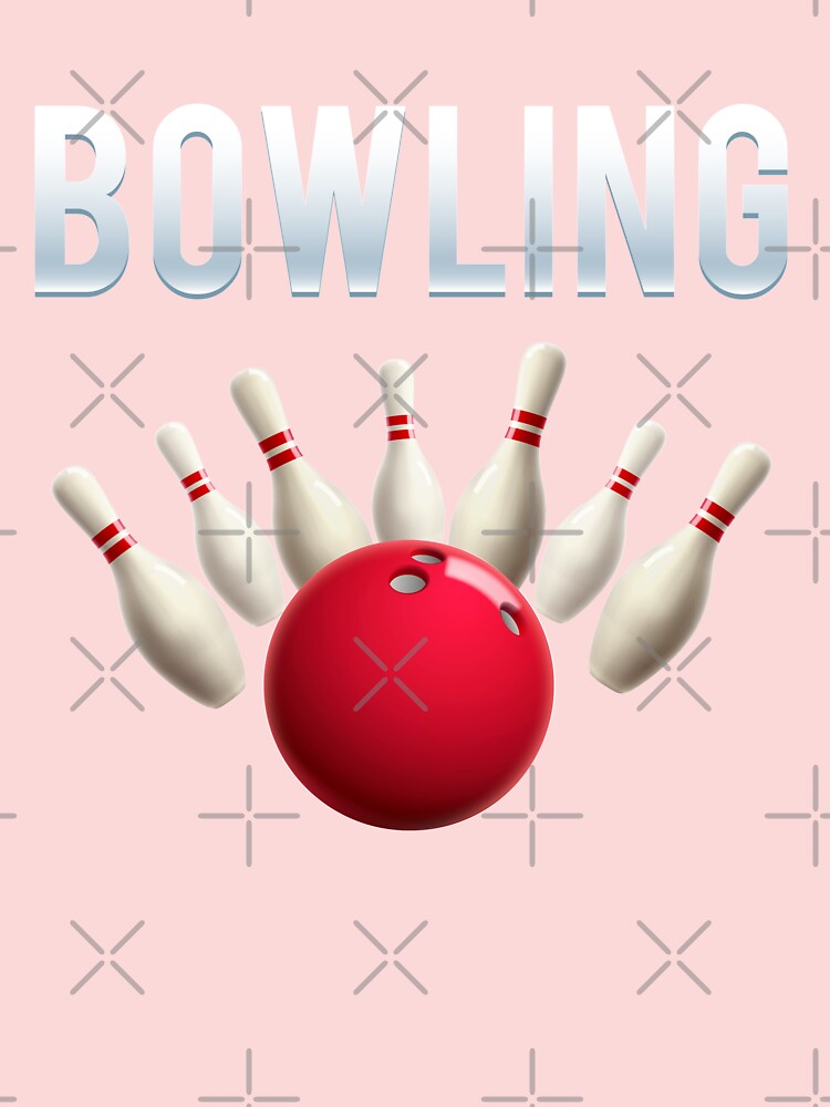 t shirt design split happens with bowling ball and pin bowling vintage  illustration Stock Vector