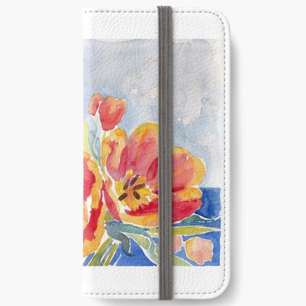 Tulips at Deja Bru iPhone Wallet