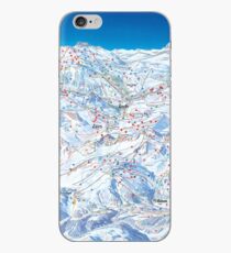 Ski Arlberg Ski Area Map (Old) iPhone Case