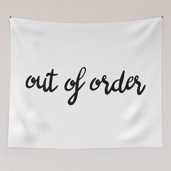 Item preview, out of order designed and sold by HelenaSchreiber.