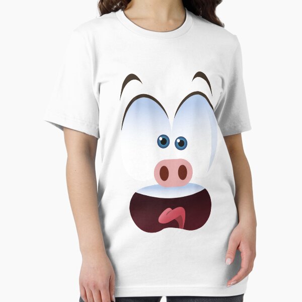Item preview, Funny Pig Face Hilarious T Shirt Design designed and sold by Jesseika75.