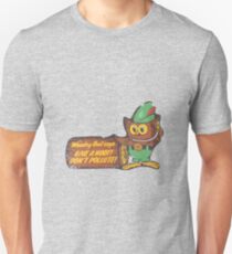 Waldige Eule Unisex T-Shirt