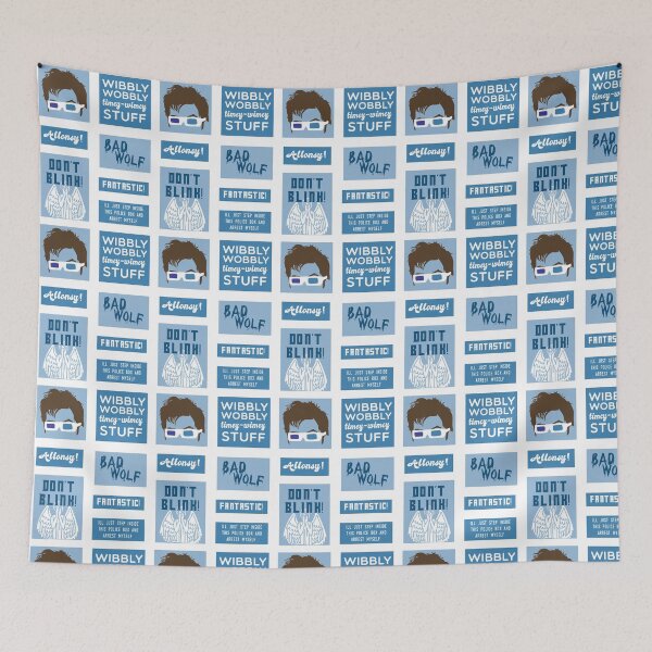 Item preview, The Doctor Quotes designed and sold by luciddreame.