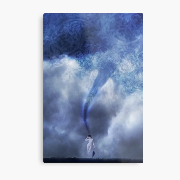 Crafting Thought Metal Print