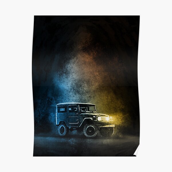 Landcruiser 40 Series Print 1 of 3 Poster
