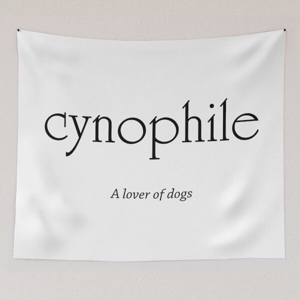 Item preview, Cynophile - A lover of dogs designed and sold by PrettyDanny.