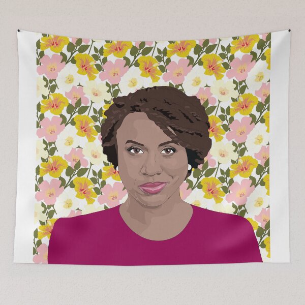 Item preview, Ayanna Pressley Floral designed and sold by sszampetti.