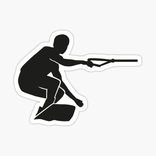 Wakeboard Shirt - Wakeboard Gifts - Wakeboarding Shirt Sticker