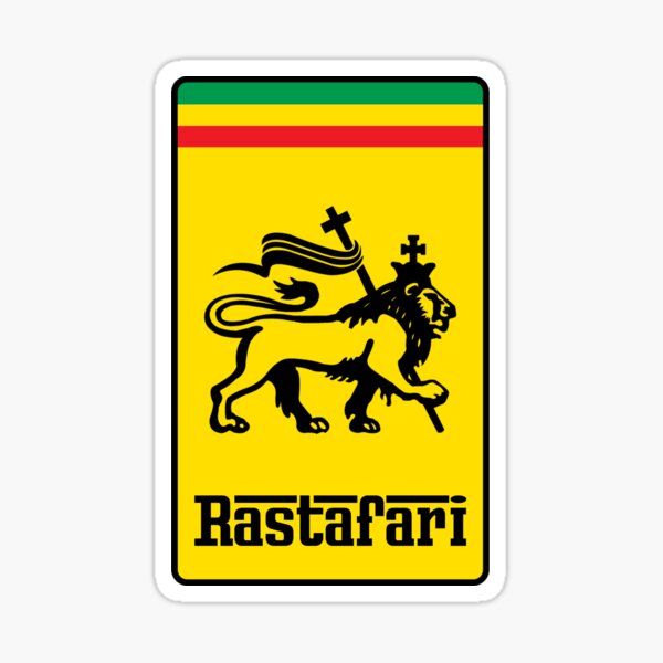 Rastafari Étranger Sticker