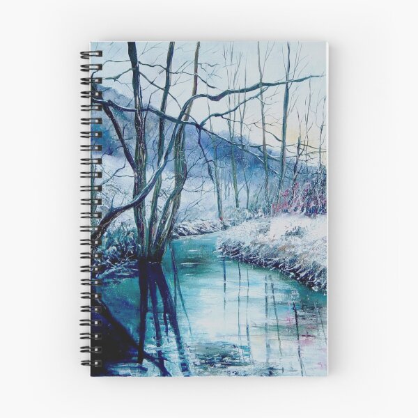 Item preview, River Hileau in winter designed and sold by calimero.