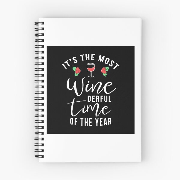 Item preview, Most Winederful Time Christmas Wine designed and sold by DOLCEINDIGO.