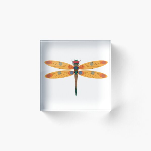 Dragonfly Acrylic Block