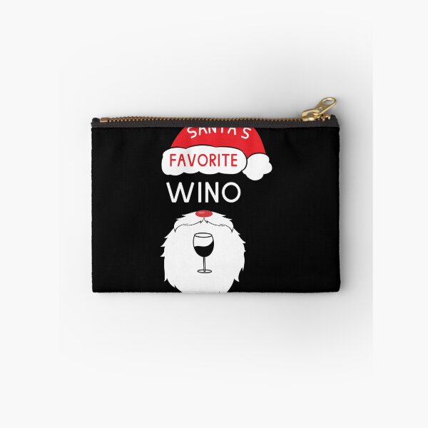 Item preview, Santa's Favorite Wino Funny Christmas Wine designed and sold by DOLCEINDIGO.