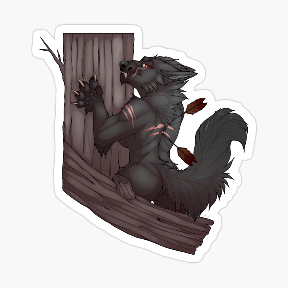 Werewolfess Poster for Sale by CreatureCreations | Redbubble