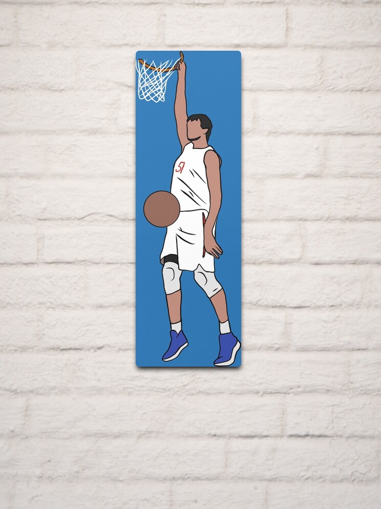 Boban Marjanovi Standing Dunk Metal Print