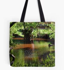 Murky, mineral-rich waters Tote Bag