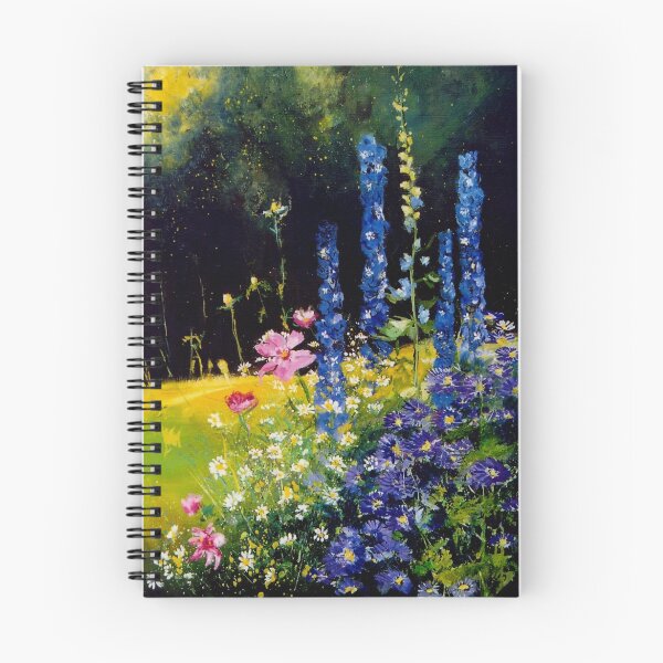 Item preview, Delphiniums and cosmos  designed and sold by calimero.