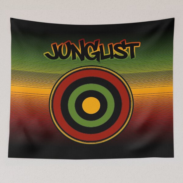Item preview, Junglist-Rasta Target designed and sold by Klaus Bremner (Autotelic Art).