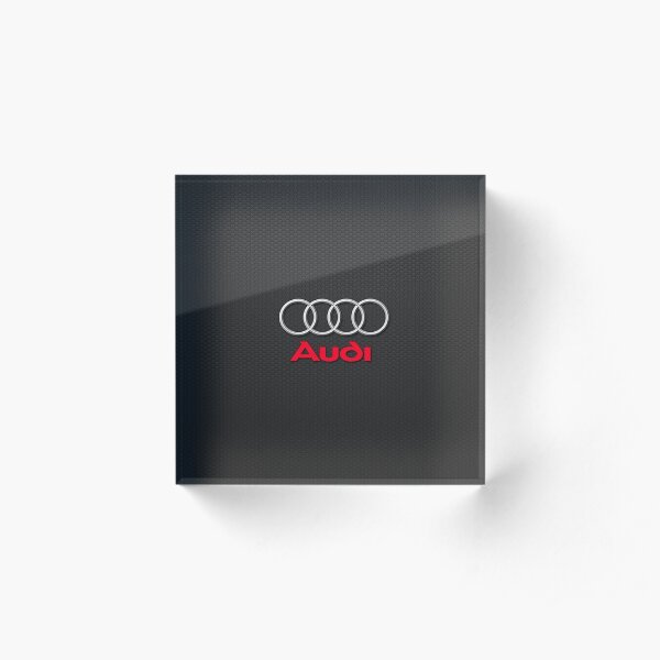 audi Acrylic Block