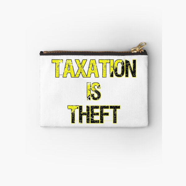 Item preview, Taxation Is Theft designed and sold by thepixelgarden.